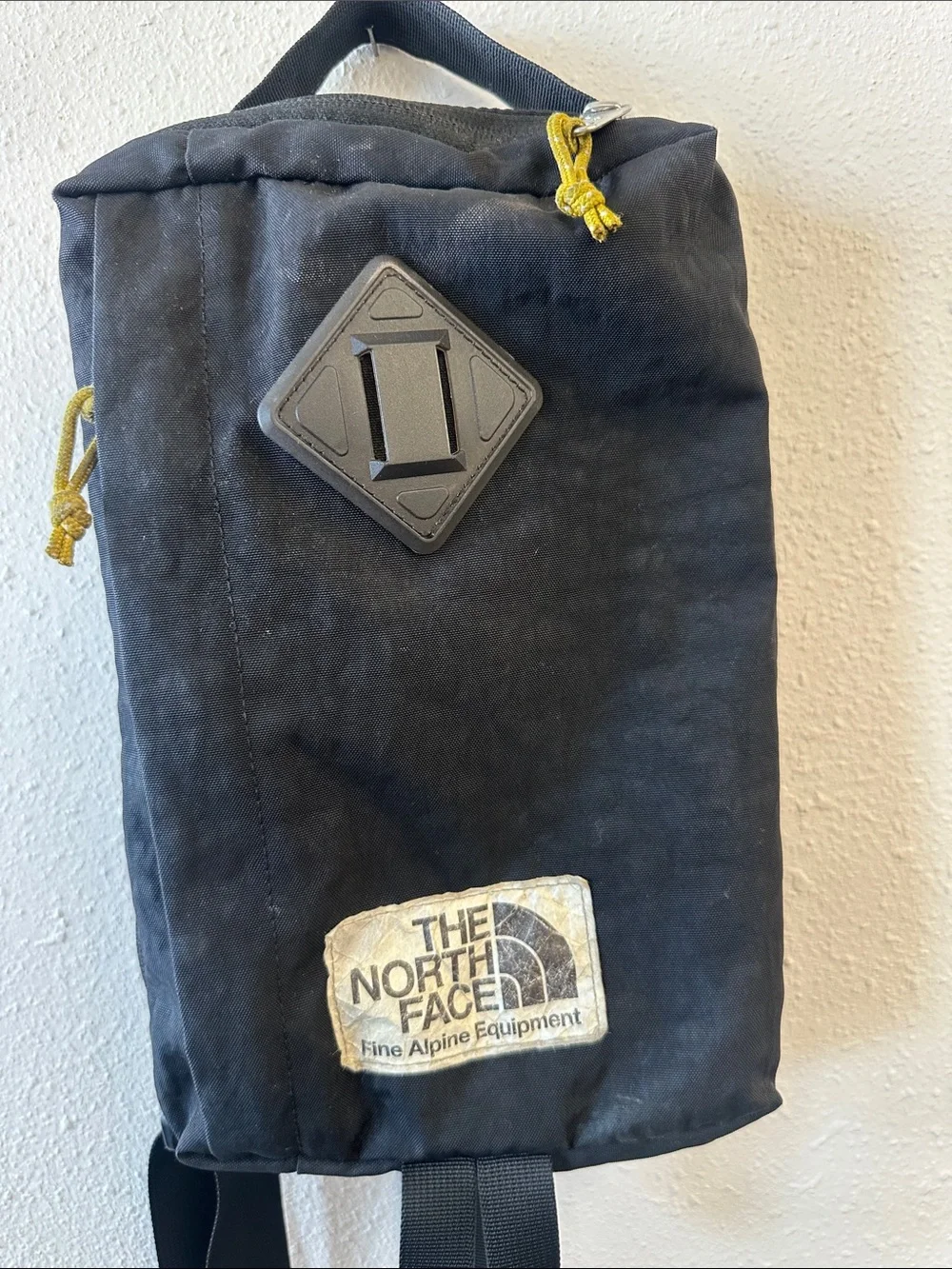 The North Face Black Daypack Sling Backpack Mini bag nylon